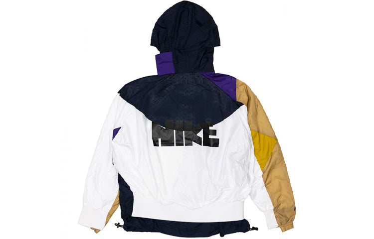 (WMNS) nithtke x Sacai Hooded Anorak 'Obsidian/Court Purple' CD6298-451