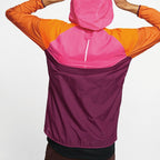 nithtke Windrunner Thin and light Colorblock Athleisure Casual Sports Running Hooded Jacket Multicolor 'Multi-Colorwine Red Purplered Orange' AR0258-609