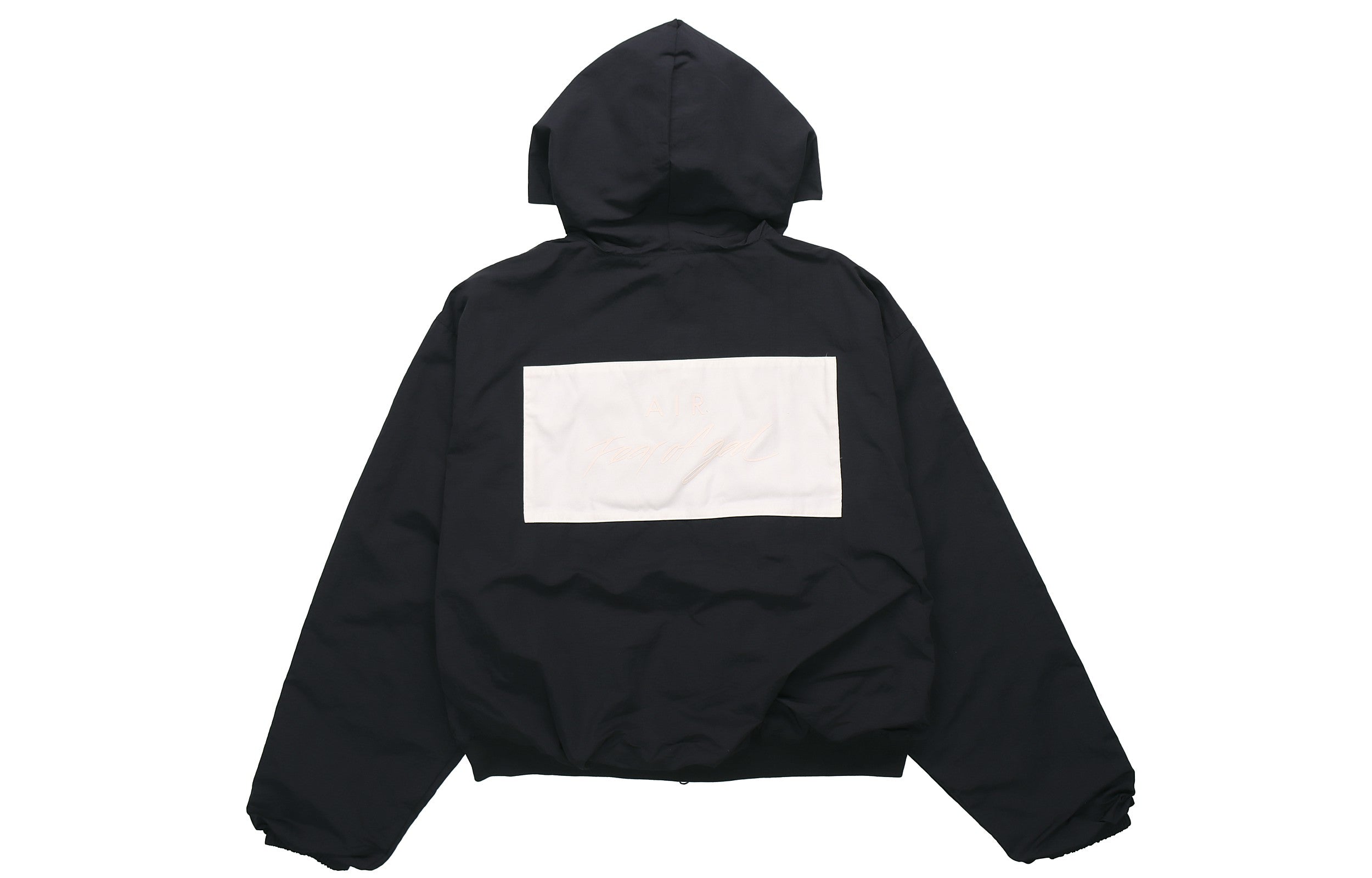 nithtke X Fear Of God Hooded Bomber Jacket Black & Fossil BV4408-010