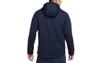 nithtke Pro Therma-FIT Fleece Stay Warm Sports Training hooded Logo Jacket Navy Blue DD2125-451