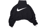 (WMNS) nithtke Swoosh Woven Jacket 'Navy White' CJ3774-010