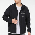 nithtke AS Men's NK ESSNTL JKT Jacket WILD Run GX Black DA1167-010