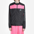 nithtke x Atmos NRG Vintage Patchwork Track Jacket 'Black/Hyper Pink/Hyper Jade' CD6132-011