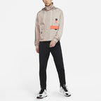 nithtke KD Swoosh Embroidered Pattern Woven Basketball Jacket Khaki CV2404-245