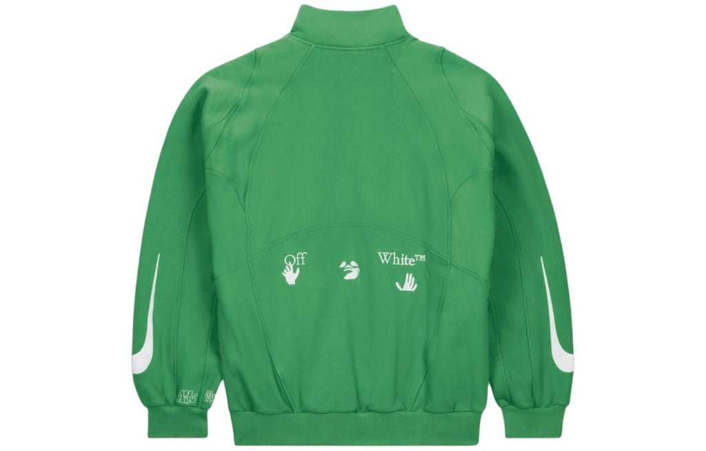 nithtke x OFF-WHITE Mc Track Jacket Asia Sizing 'Kelly Green' DV4452-389