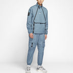 nithtke Air Woven Reflective logo Printing Casual Sports Stand Collar Jacket Blue CU4119-031