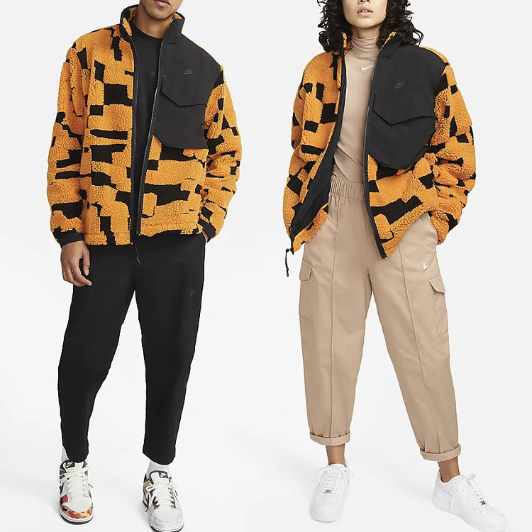 nithtke Unisex Therma-fit Tech Pack Engineered Zipper Jacket Yellow DD6633-011