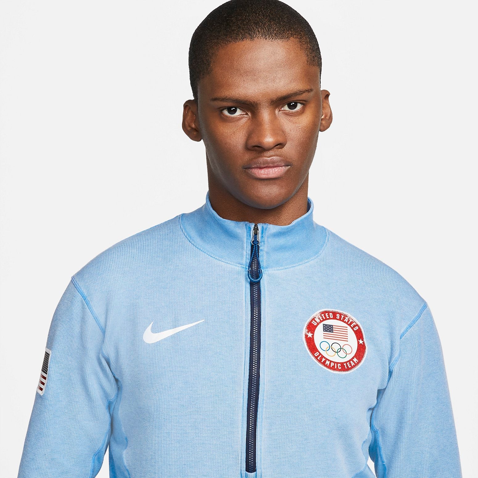 nithtke ACG Dri-FIT ADV Team USA Olympics 1/2 Zip Top 'Blue' DH1593-476