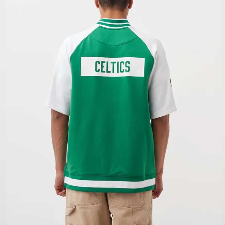 nithtke Boston Celtics Dri-fit Casual Sports Breathable Short Sleeve Jacket Green DB2439-312