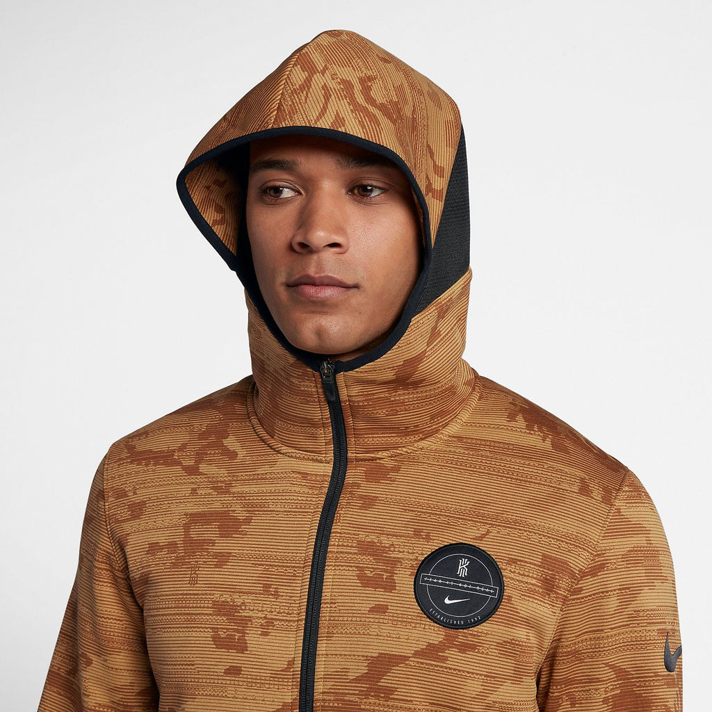nithtke Dry Showtime Kyrie Zip Hoody Jacket 'Brown' 890573-722