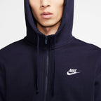 nithtke Sportswear Club Fleece Full-Zip Hoodie 'Blue' BV2646-410