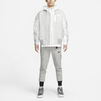 nithtke x Sacai Crossover Double Layer Sports Hooded Jacket Asia Edition Gray CZ4697-097