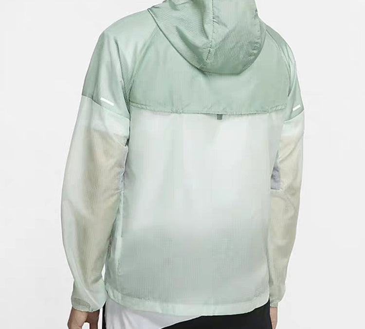 nithtke WINDRUNNER Woven hooded Running Jacket Mint Green CK6342-321