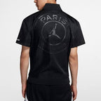 Men's Jordan Logo Breathable Short Sleeve Jacket BQ8355-010
