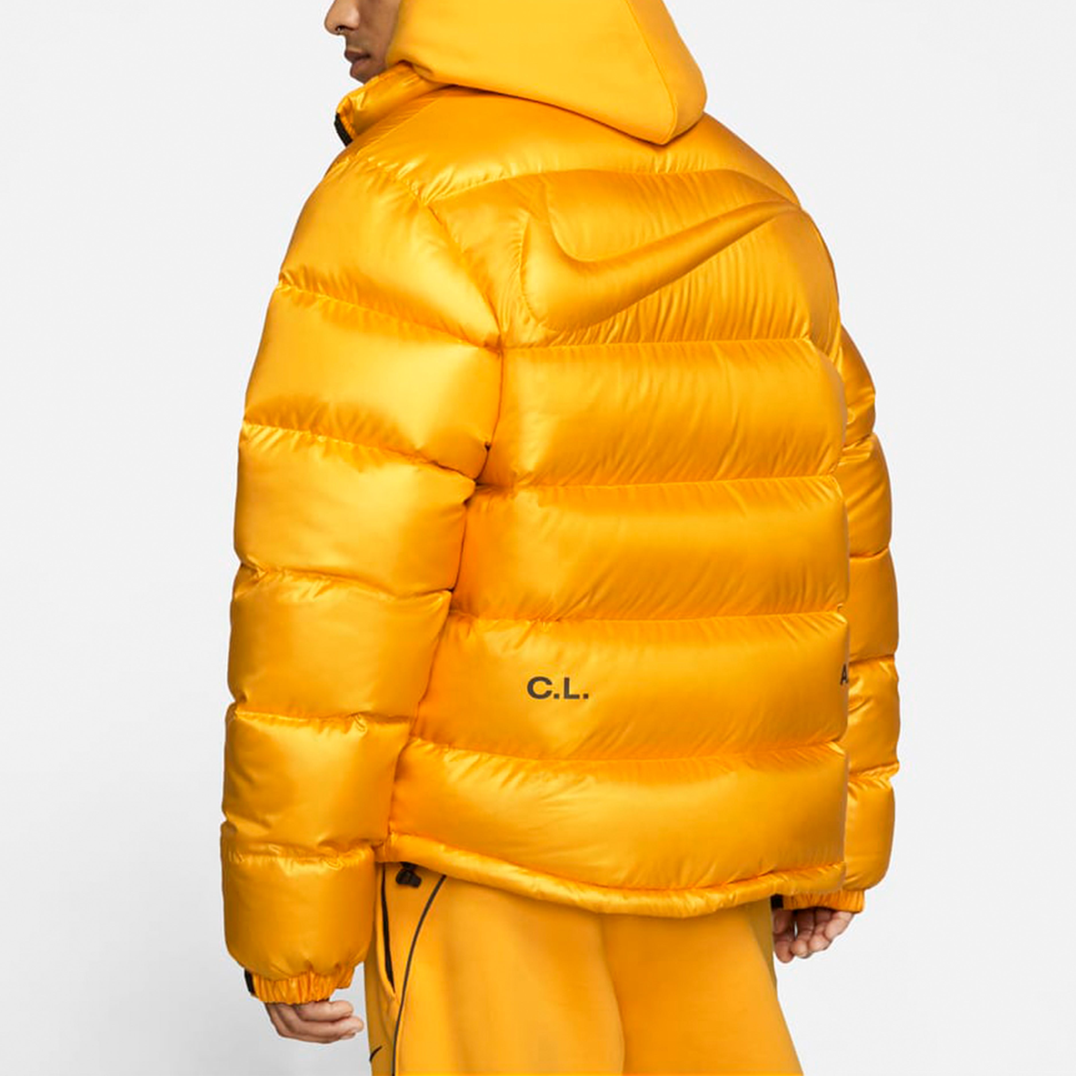 nithtke x Drake NOCTA Series Crossover Stand Collar Down Jacket Asia Edition Large Gold DA4137-739