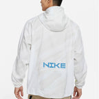 Men's nithtke Dri-fit Sport Clash Hooded Half Zipper Athleisure Casual Sports Pullover Jacket Autumn Creamy White DD1724-100