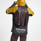 Men's nithtke Colorblock Outdoor Sports Hooded Jacket Autumn Brown 'Gold Dart Deep Burgundy Dk Smoke' BQ3249-711