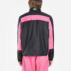 nithtke x Atmos NRG Vintage Patchwork Track Jacket 'Black/Hyper Pink/Hyper Jade' CD6132-011