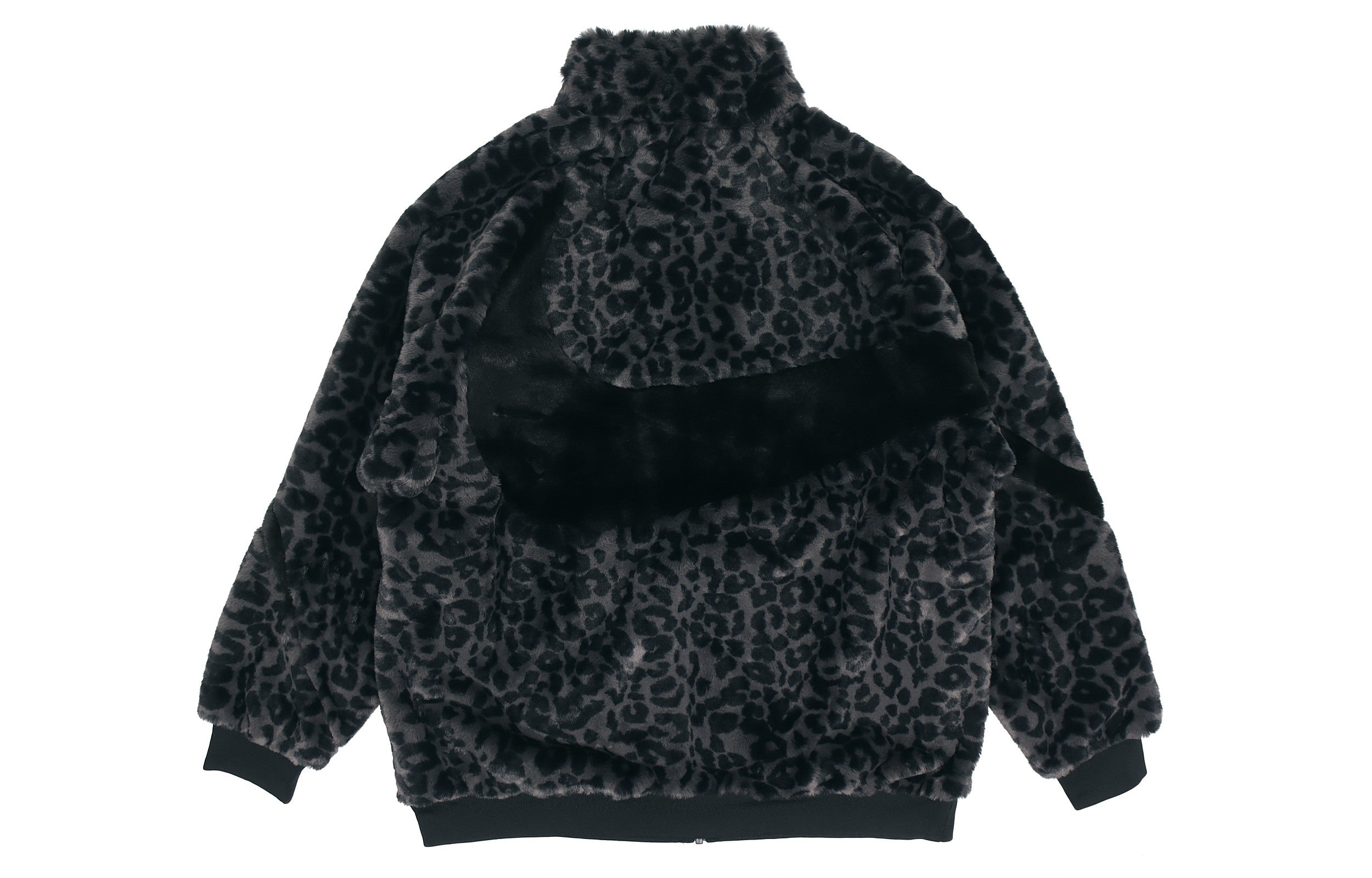 Men's nithtke Sportswear Swoosh Black Large Logo Sports Jacket Autumn Black DH6685-011