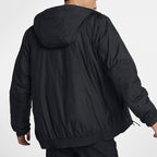 nithtke Sports Soccer/Football Hooded Jacket Black AO1501-010