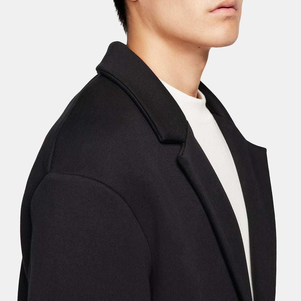 nithtke Sportswear Tech Fleece Reimagined Loose Fit Trench Coat 'Black' FN0602-010