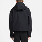 Men's nithtke x MMW Crossover Solid Color Short Hooded Jacket Autumn Black DD9430-010