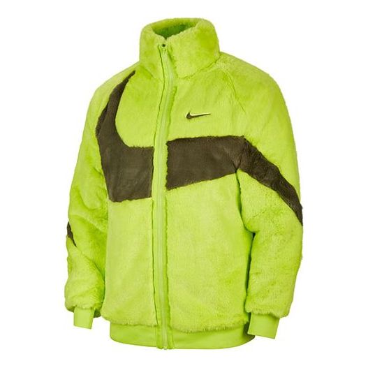 nithtke Sportswear Swoosh Large Logo Sports Jacket Green DH6685-322