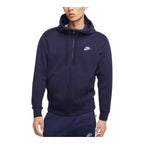 nithtke Sportswear Club Fleece Full-Zip Hoodie 'Blue' BV2646-410