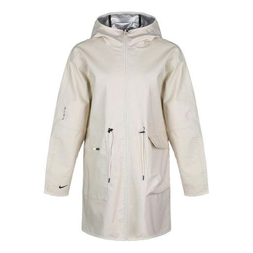 (WMNS) nithtke AS W nithtke Sportswear TCH PCK JKT Jacket WVN LIGHT CREAM AR2844-271
