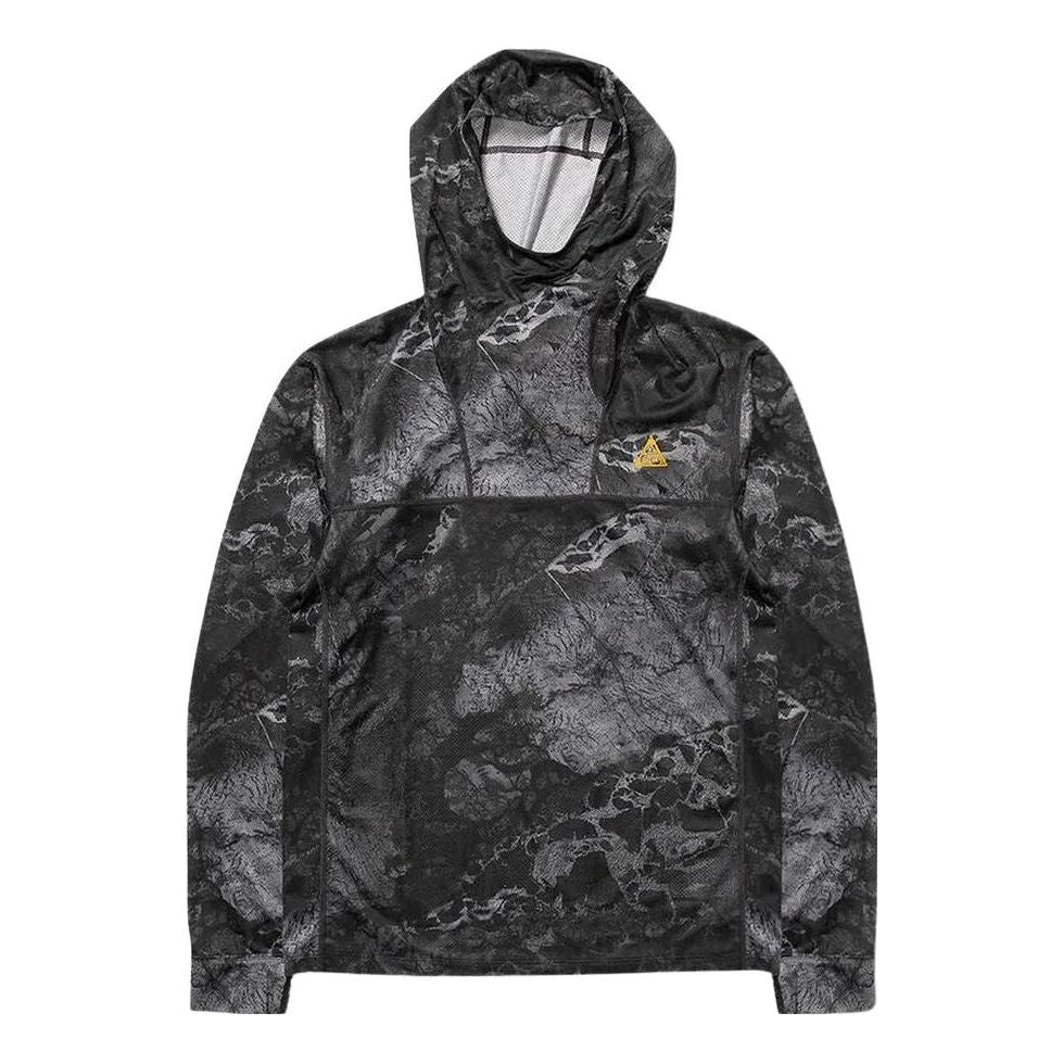 nithtke ACG Dri-FIT ADV UV Lava Tree Hoodie 'Black Grey' DC1249-010
