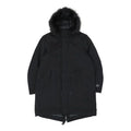 nithtke Sportswear Down Fill Stay Warm hooded mid-length Down Jacket Black BV4752-010