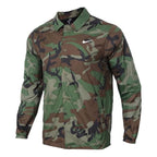 Men's nithtke Camouflage Logo Woven Jacket Autumn Military Green AT9913-222