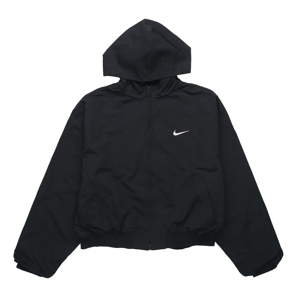 nithtke X Fear Of God Hooded Bomber Jacket Black & Fossil BV4408-010