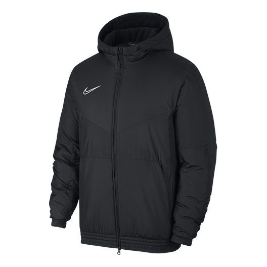 nithtke Sports Soccer/Football Hooded Jacket Black AO1501-010